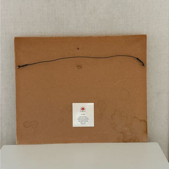 Vintage framed Portal Morning Bouquet Print by Kathryn Kleinman 1986 - Picture 2 of 5